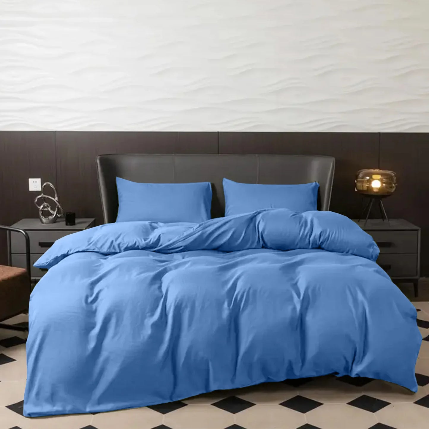 Premium 100% Cotton Duvet Cover Set – Complete Bedding Solution