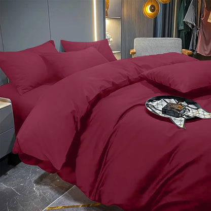 Premium 100% Cotton Duvet Cover Set – Complete Bedding Solution