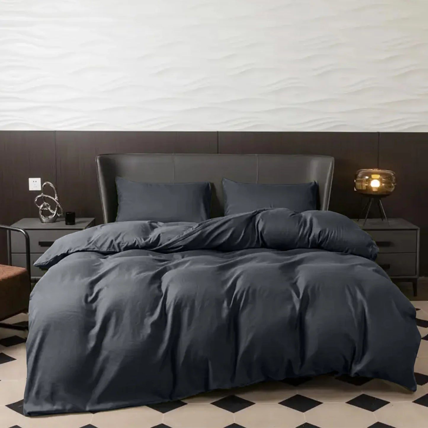 Premium 100% Cotton Duvet Cover Set – Complete Bedding Solution