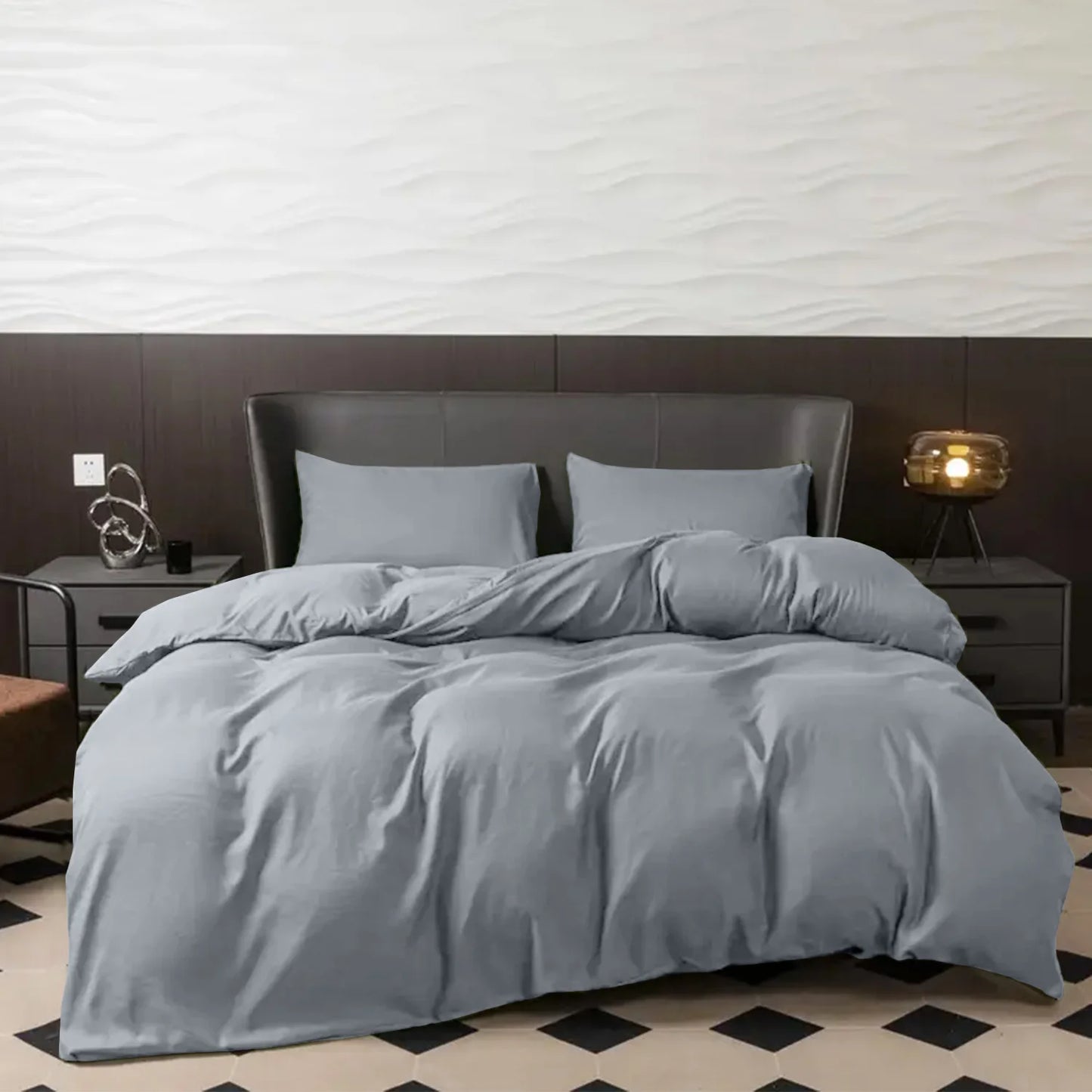 Premium 100% Cotton Duvet Cover Set – Complete Bedding Solution
