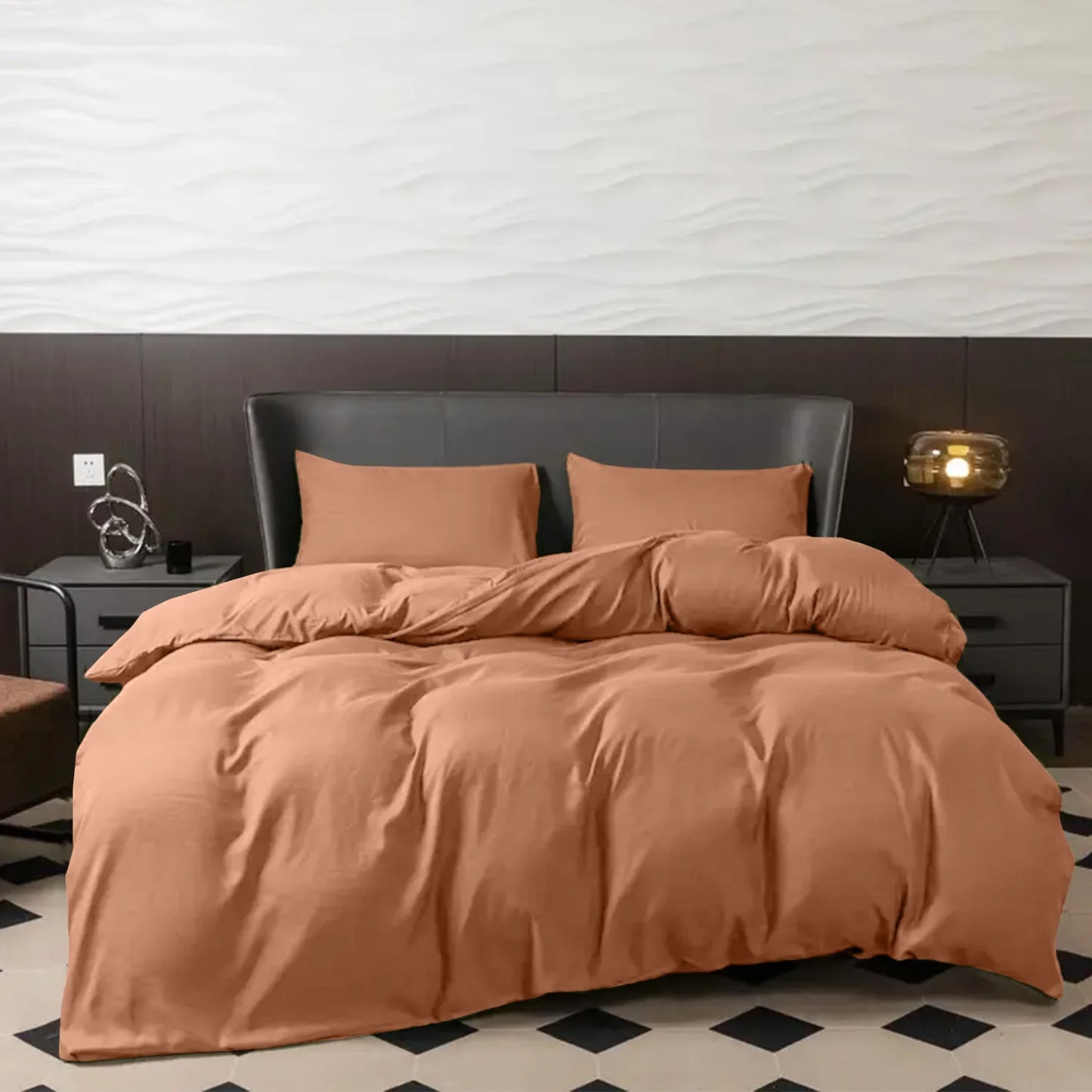 Premium 100% Cotton Duvet Cover Set – Complete Bedding Solution