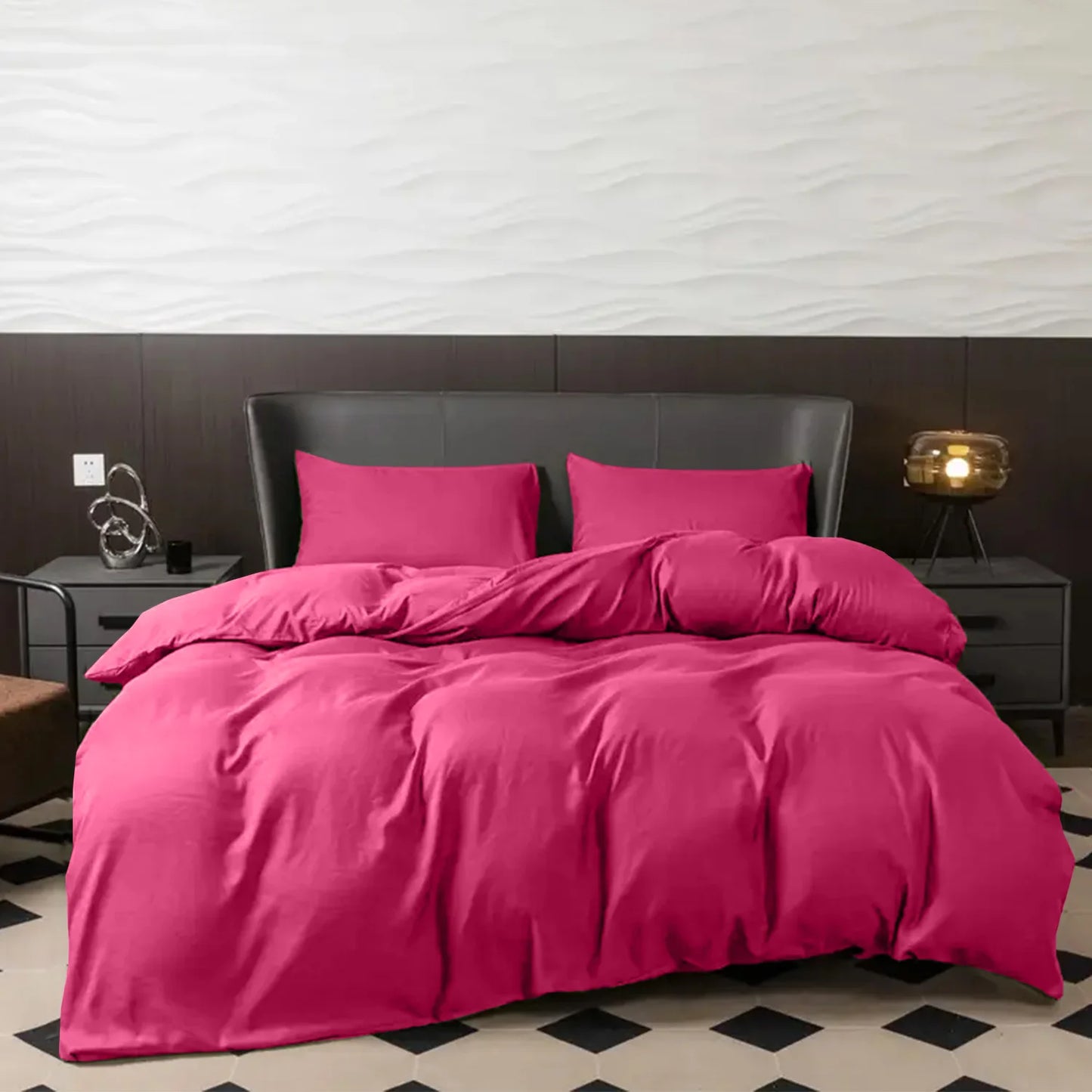 Premium 100% Cotton Duvet Cover Set – Complete Bedding Solution