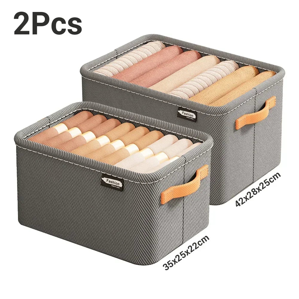 Thickened Clothes Organizer Drawer – Pants, Jeans & Sweater Wardrobe Storage Box