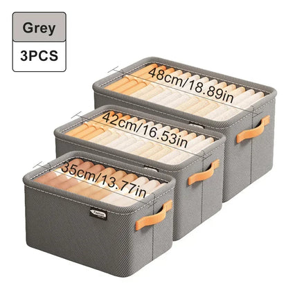 Thickened Clothes Organizer Drawer – Pants, Jeans & Sweater Wardrobe Storage Box