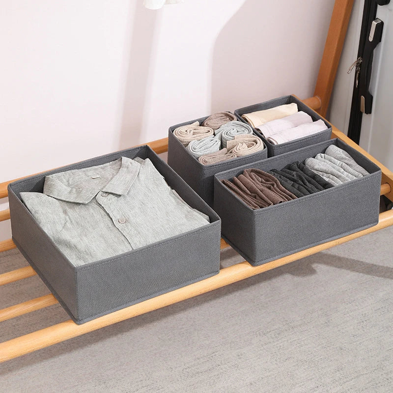 Foldable Drawer Organisers for Clothes & Socks