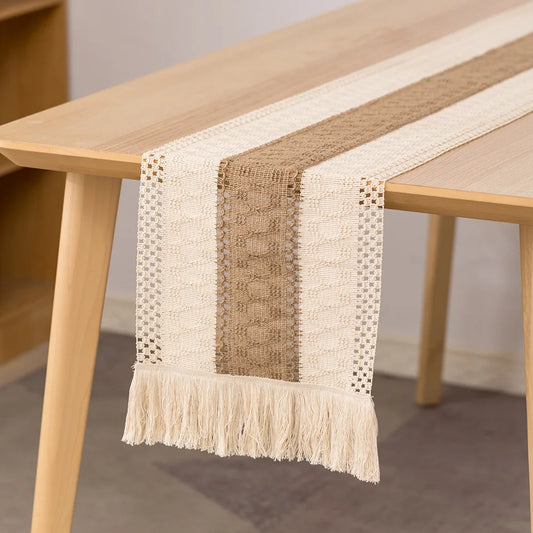 Cotton Linen Table Runner – Home, Festival & Seasonal Décor