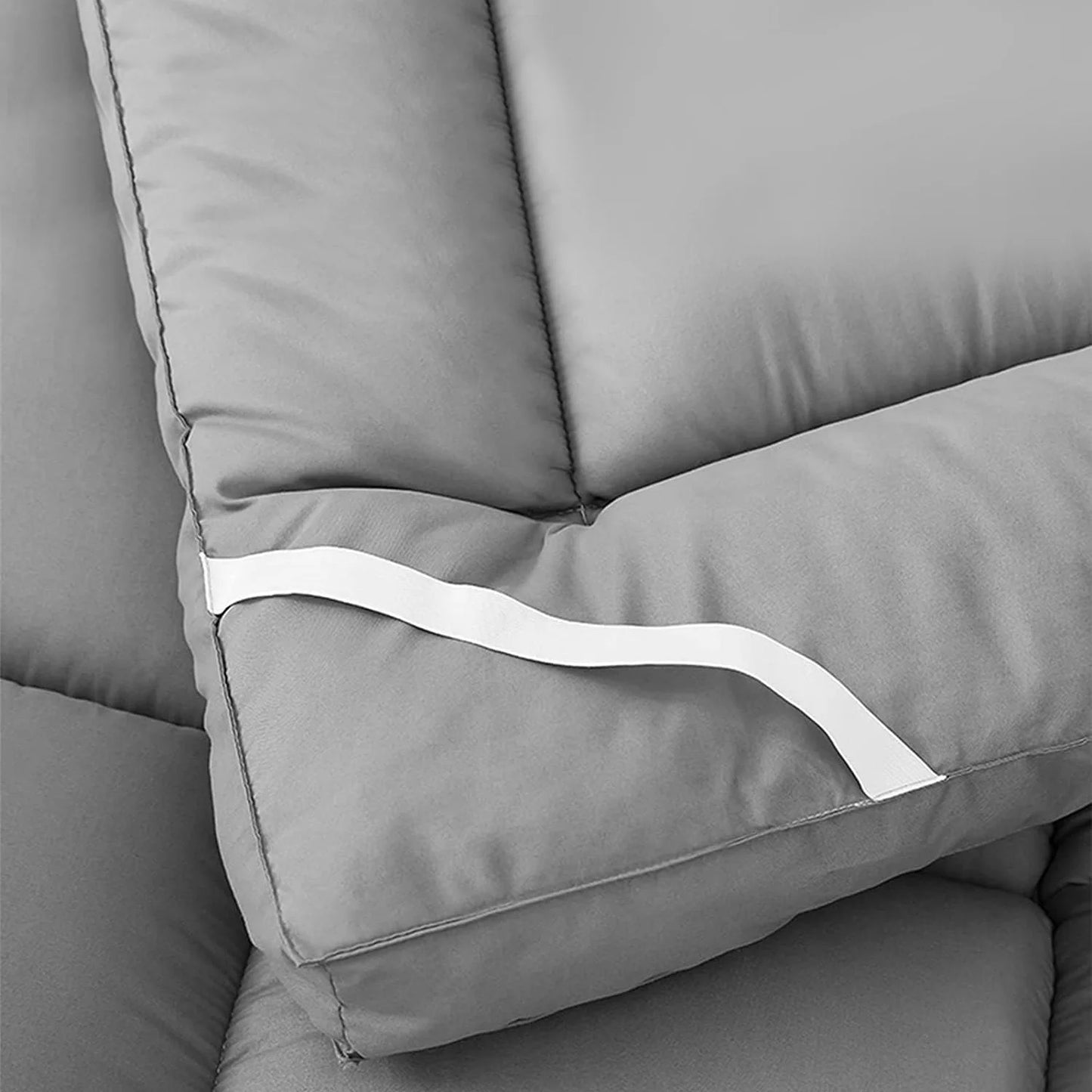 150cm Queen Mattress Topper – Thick Soft 3D Fibre Bed Pad for Back & Body Pain Relief