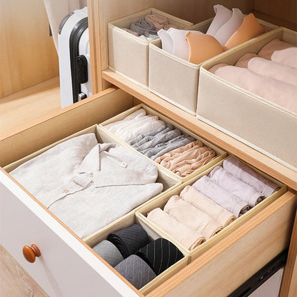 Foldable Drawer Organisers for Clothes & Socks