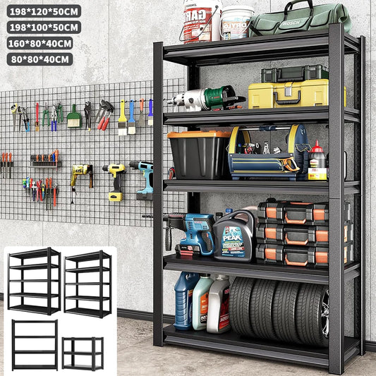 Adjustable 3/4/5 Tier Heavy Duty Storage Rack