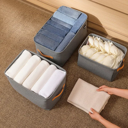 Thickened Clothes Organizer Drawer – Pants, Jeans & Sweater Wardrobe Storage Box